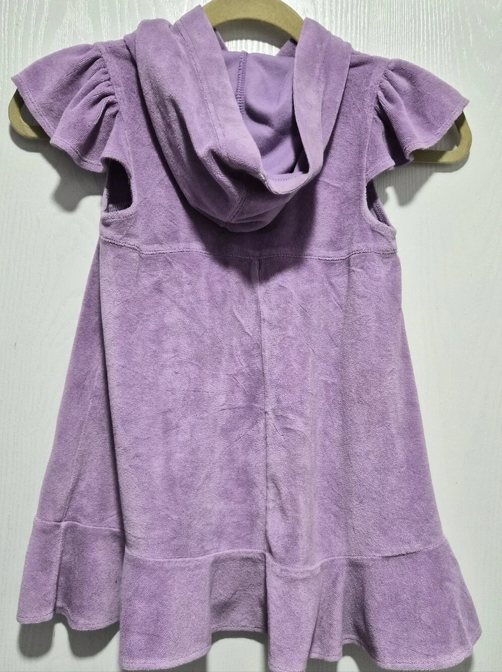Vintage Disney Store Tinkerbell Purple Swim Cover Up Size 7/8
